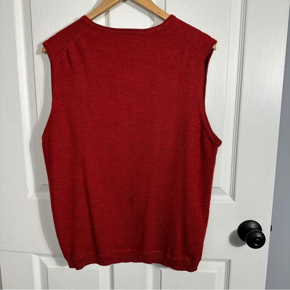 Tommy Bahama 18 Golf 100% wool men's vest, size XL, layer, warm, outdoors - Picture 10 of 12